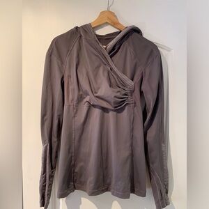 Lululemon Run For Your Life Cross Train Long Sleeves Pull Over Hoodie Size 8